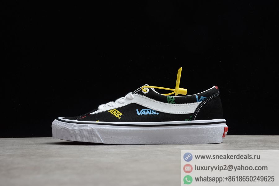 Vans Bold Ni Vans LOGO White VN0A3WLPBP1 Unisex Skate Shoes